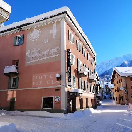 Historisches Hotel Piz Ela Бергюн Экстерьер фото